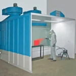 Water Wash Spray Painting Booth